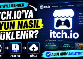 itch.io’ya Oyun Nasıl Yüklenir? | Adım Adım Video Rehber
